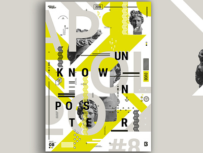 Unknown Poster #8 creative creativity graphic design poster poster art poster challenge poster design typography vector