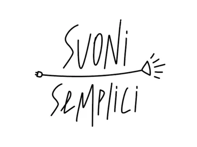 Suonisemplici design illustration logo minimal