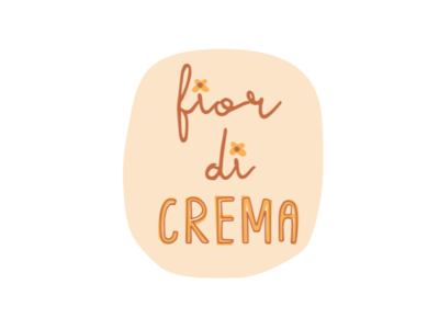 Fior di Crema design logo minimal vector