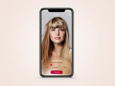 Daily UI#006 app profile ui ux webdesign