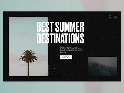 Summer destination art artistic direction brand branding design illustration landing page photo photo book travel trend trending typography ui ui ux ui ux design ui 100 ux visual visual art