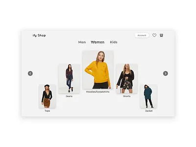 Online Shopping E-commerce website clothes ecommence ecommerce kids landing page online shopping shopping ui ui ux uidesign web web template website women