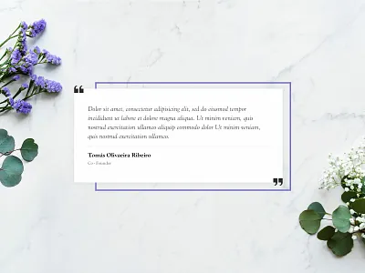 Testimonial blog business clean design flat idea quote reviews testimonial ui ux