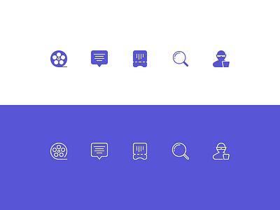 Movie App - Icons