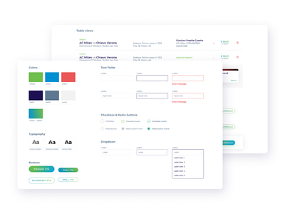 Ticketag - Styleguide clean design design system minimal styleguide ui uidesign user interface ux website