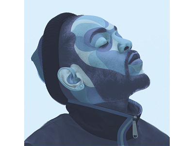 Kung Fu Kenny (Layered) by Matt Hodin brand design graphic design illustration logo matt hodin matt hodin design music vector