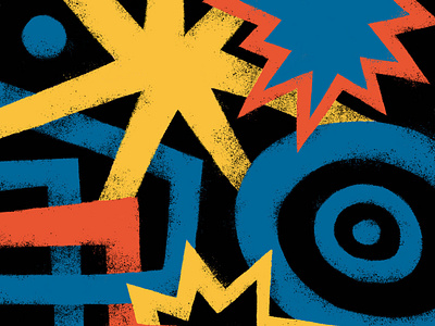 Flashes abstact design illustration