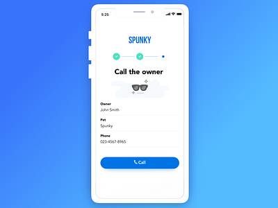 Spunky - Pet Finder - part III android app animal app cats design dogs dribbble mobile rescue sketch social ui ux