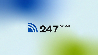 247Connect | Data and Airtime Subscription Platform brand icon branding design figma flyer design graphic design internet company logo d logo design