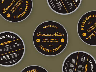 Leather Cream Packaging // 01 brand branding ecommerce leather packaging product retail typography