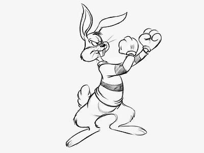 Sketch Rabbit sketch concept art character