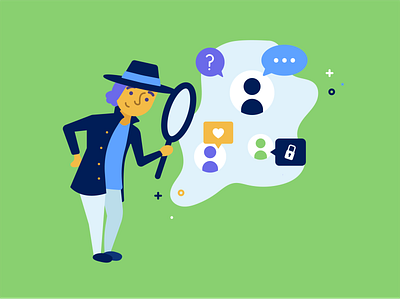 Contextual Advertising advertise advertising blog cover blog graphic clue detective inspect inspector magnify glass magnifying glass marketing search sherlock
