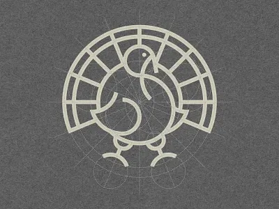 Turkey design icon illustration logo vector