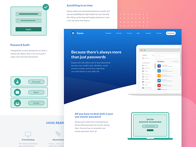 Features Page Design design feature ui features page illustration interaction design lato font typography ui ui design ux web web design webdesign website