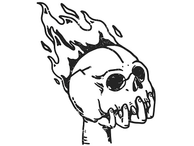 Kvlt illustration oldskool tattoo design tshirt
