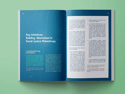 INWF 2015 Activities Report art direction editorial design graphic design ngo report