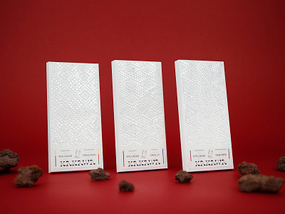 Kakawa chocolate tablet packaging designed by Quentin Delegue art branding branding agency branding design chocolate delegue design design art direction graphic kakawa offcut paris quentin tablet tablet design