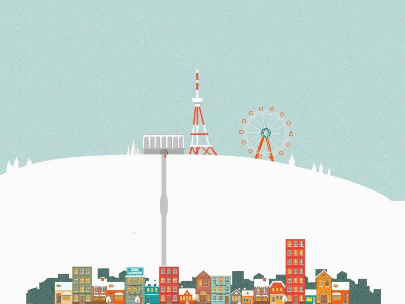 Animated Tbilisi, Georgia abode animate cc 2019 abode illustrator animate animate cc animated city art city city animation design georgia gif gif animated gif animation gif art happiness tbilisi travel vector