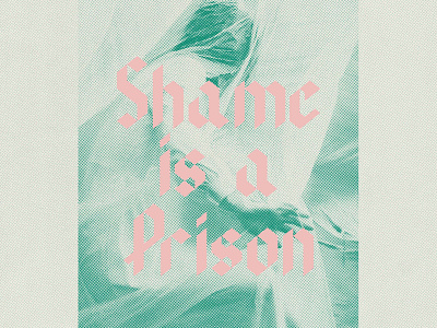 Prison brand church branding design dribble graphic design halftone halftones series brand