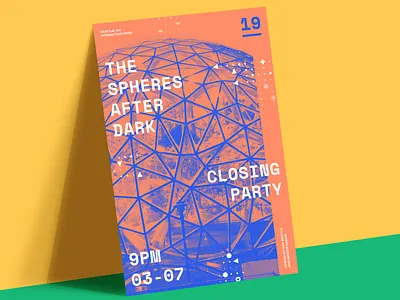 Interaction19 Event Poster branding concept conference duotone event geometric grid identity poster sign student