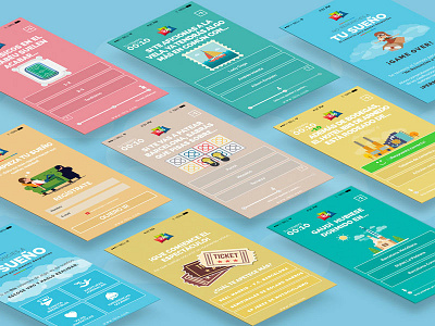 Do not give up your dream! alvaromelgosa app artdirection digital game graphicdesign hoteles ibis illustration ui website