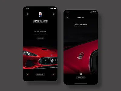 Maserati Concept adobe creative design illust illustration ios ios10 ios11 ios12 photoshop picture sketch ui uidesign uiux uiuxdesign ux ux design uxdesign work