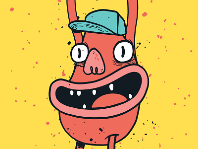 Heyyyyyyyyyy 2d cartoon cartoon character illustration illustration art