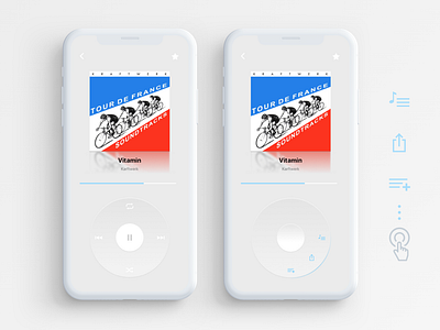 DailyUI #009 - Music Player app dailyui design ipod music player ui