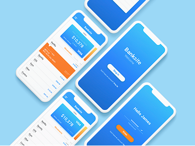 Banksite app app app apps application app branding app concept bank bank app bank card design ui uidesign ux designer ux ui design