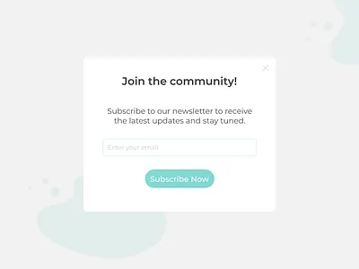 Daily UI #026 Subscribe 026 dailyui