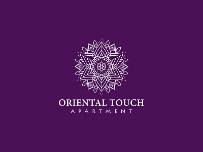 Oriental Touch logo art brand brandidentity creative design dribbble fun graphic idea identity illustration inspiration logo logodesign mandala mark shot simple typography vector