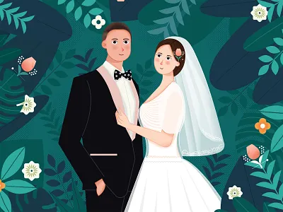 wedding illustration illustrations