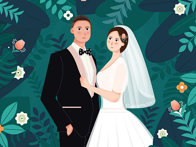 wedding illustration illustrations