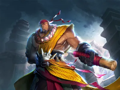 Battle Tested Stranger art fantasy game art illustration photoshop