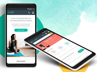 Olime App ui