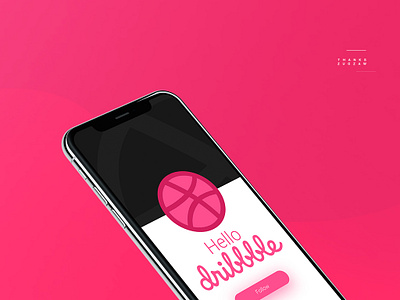 Hello Dribbble! hello dribbble invitation