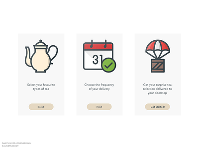 DailyUI 023: Onboarding dailyui 023 dailyui023 design mobile app onboarding screens ui ux design