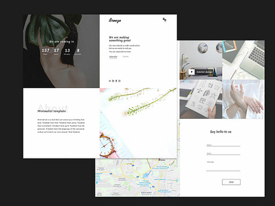 Breeze colors coming soon countdown css grid css4 minimalist multipurpose opensource photoshop roboto template ux web website