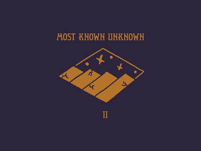 Most Known Unknown II branding hand drawn hand type illustration logo philadelphia tattooed mom typography
