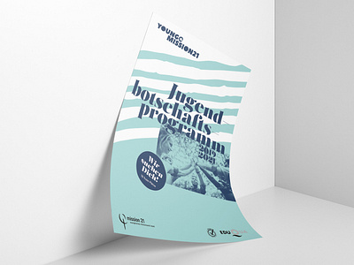 Flyer + Poster Jugendbotschaftsprogramm design flyer graphic design poster print
