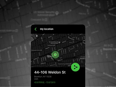 Daily UI #020 Location Tracker daily 100 daily 100 challenge design ui