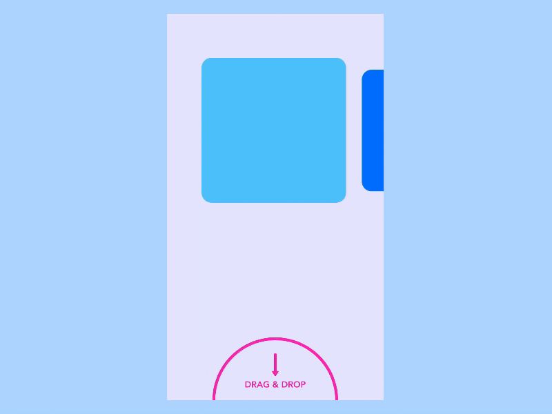 Daily UX Challenge: Drag & Drop. card concept drag drag and drop drop flinto gestures interaction interaction design mobile interface motion motion design prototype transition ui ux user card user centered design user interface design ux ux design