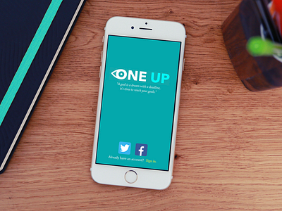 The One Up Experience app ar augmented reality augmented reality contact lenses concept design digital experience experience design gamification goals idea massart poster thesis unique video