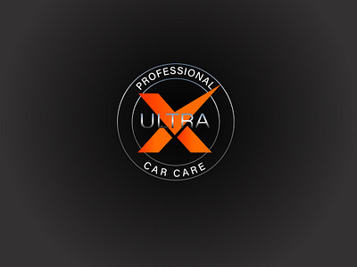 Professional Ultra Car Care adobe illustrator cc adobe photoshop cc brand logo branding car care care car illustration logo professional ultra vector wash car