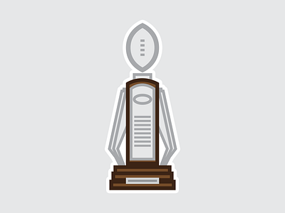 MEAC Championship athletics championship football illustration meac sports trophy