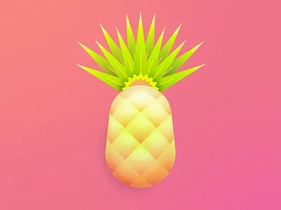 Pina design favicon icon illustration illustrator personal photoshop pina pineapple