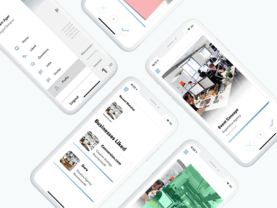 Connections app clean design ios iphone mobile sketch tinder ui ui ux ux