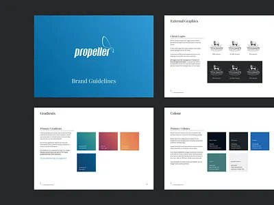 Propeller Brand Guidelines branding guidelines idenity