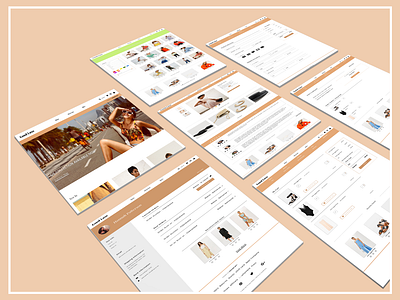 Good Luxe Branding branding color design fashion finance shopping app student testing uxui uxuidesign website wireframe