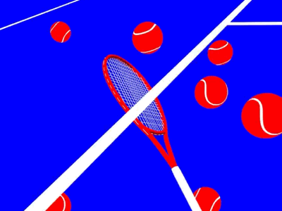 8/365. Float c4d everyday sport tennis